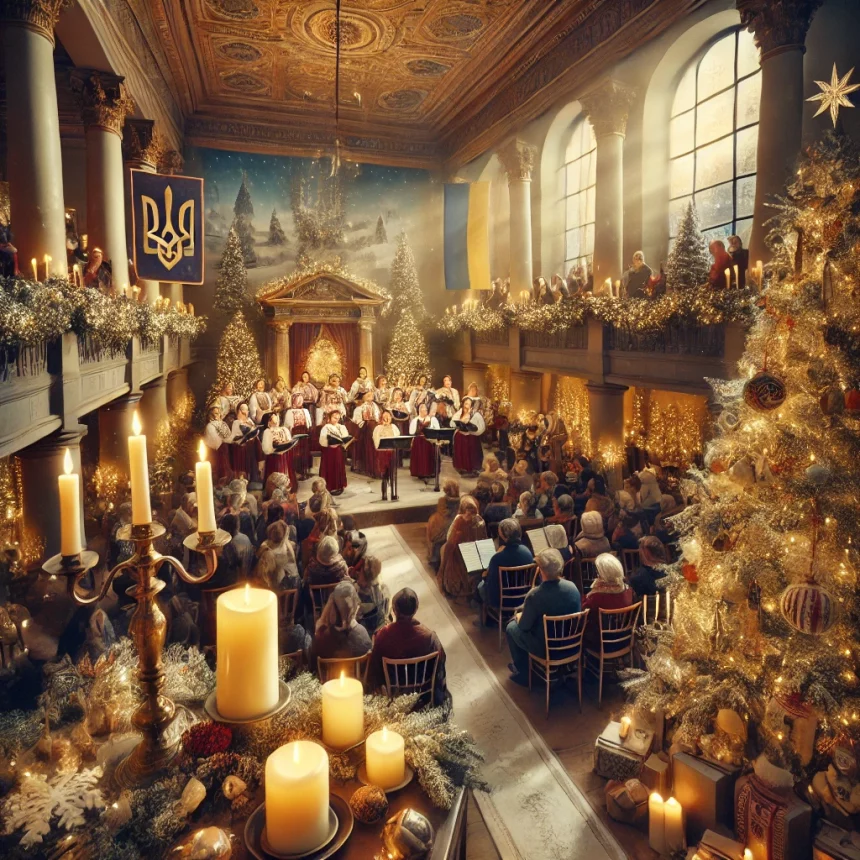 Weihnachtskonzert der Deutsch-Ukrainischen Gesellschaft Dach Lübeck e.V. am 12.12.2024 