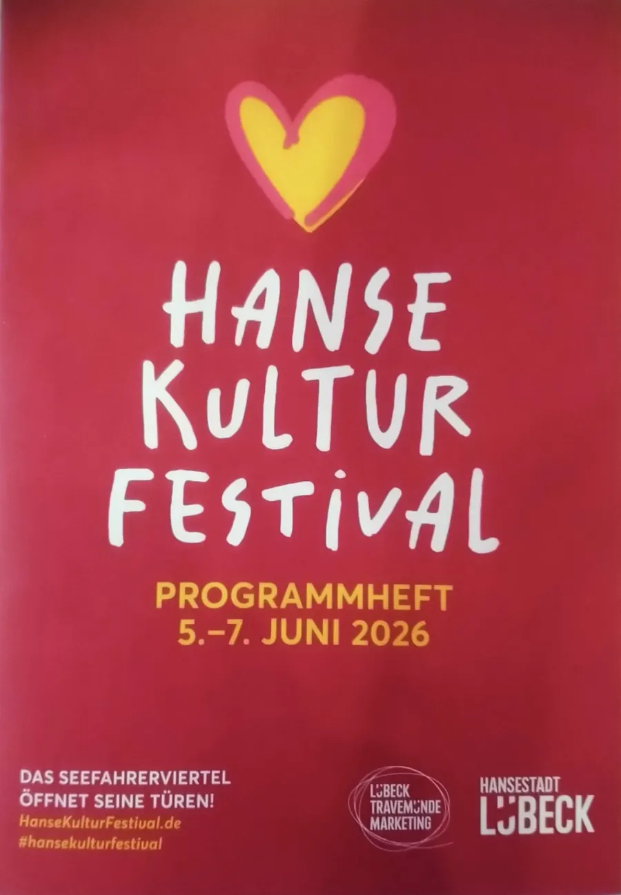 Programmheft des HanseKulturFestivals vom 5. bis 7. Juni 2026