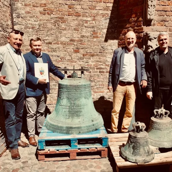 Historic church bells transferred from the Hanseatic City of Gdansk to the City of Gdansk